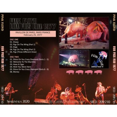 画像2: PINK FLOYD 1977 RUN PIGS RUN 2CD