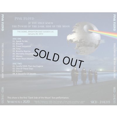 画像2: PINK FLOYD 1972 THE POWER OF THE DARK SIDE 2CD