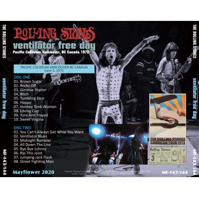 画像2: THE ROLLING STONES 1972 VENTILATOR FREE DAY 2CD