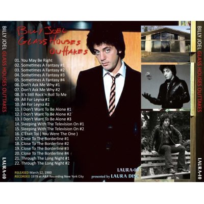 画像2: BILLY JOEL / GLASS HOUSES OUTTAKES CD