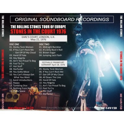 画像2: THE ROLLING STONES 1976 STONES IN THE COURT 2CD