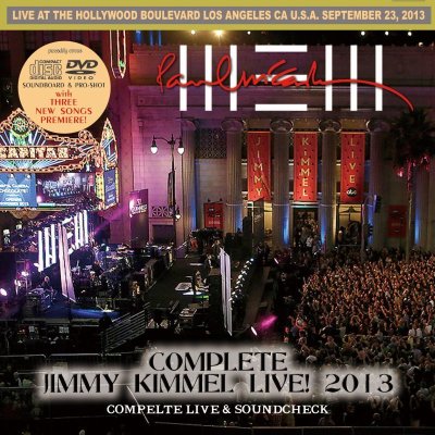 画像1: PAUL McCARTNEY / COMPLETE JIMMY KIMMEL LIVE! 【CD+DVD】