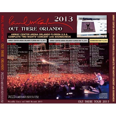 画像2: PAUL McCARTNEY / OUT THERE ORLANDO 2013 【5CD】