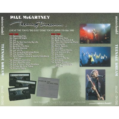 画像2: PAUL McCARTNEY / TEENAGE DREAM 1990 【2CD】