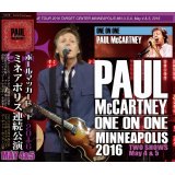 PAUL McCARTNEY / ONE ON ONE MINNEAPOLIS 2016 TWO SHOWS 【4CD】