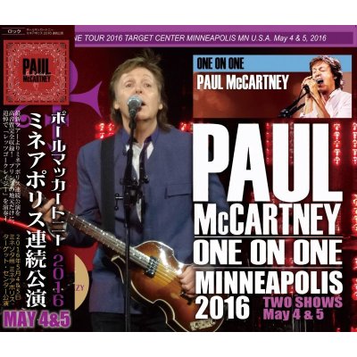 画像1: PAUL McCARTNEY / ONE ON ONE MINNEAPOLIS 2016 TWO SHOWS 【4CD】