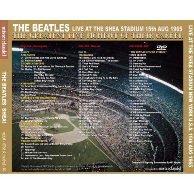 画像2: THE BEATLES / SHEA! GREATEST LIVE MOMENT 【2CD+DVD】