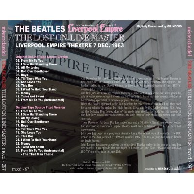 画像2: THE BEATLES / LOST ON-LINE MASTER 【1CD】