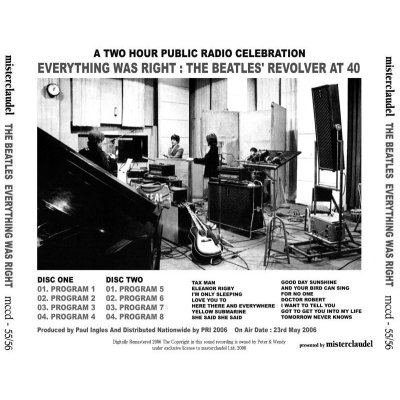 画像2: THE BEATLES / EVERYTHING WAS RIGHT 【2CD】