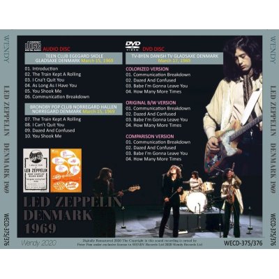 画像2: LED ZEPPELIN 1969 DENMARK CD+DVD