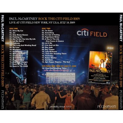 画像2: PAUL McCARTNEY / ROCK THE CITI FIELD 2009 【2CD】