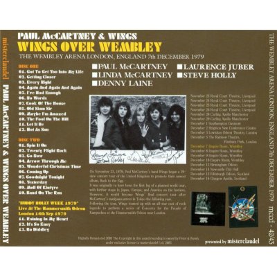 画像2: PAUL McCARTNEY / WINGS OVER WEMBLEY 【2CD】