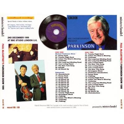 画像2: PAUL McCARTNEY / MICHAEL PARKINSON SHOW 【2CD】