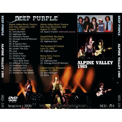 画像2: DEEP PURPLE 1985 ALPINE VALLEY DVD