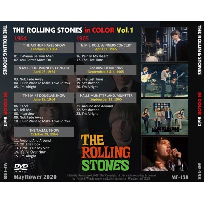 画像2: THE ROLLING STONES / STONES IN COLOR Vol.1 DVD