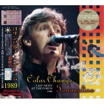 画像1: PAUL McCARTNEY 1989 COLOR CHANGE TOURMALINE 2CD