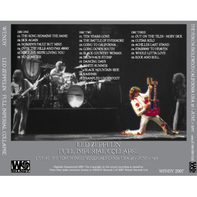 画像2: LED ZEPPELIN / FULL IMPERIAL COLLAPSE 【3CD】