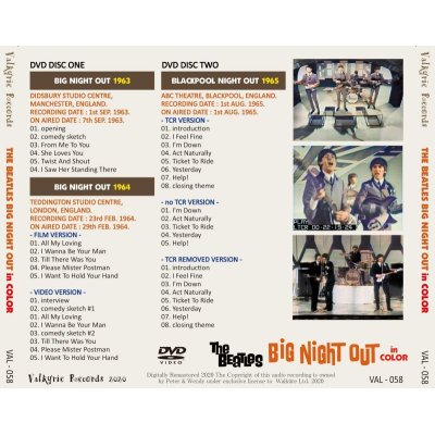画像2: THE BEATLES BIG NIGHT OUT! 1963, 1964 and 1965 in COLOR 2DVD