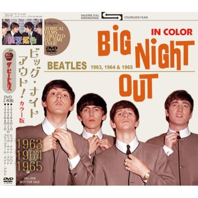 画像1: THE BEATLES BIG NIGHT OUT! 1963, 1964 and 1965 in COLOR 2DVD