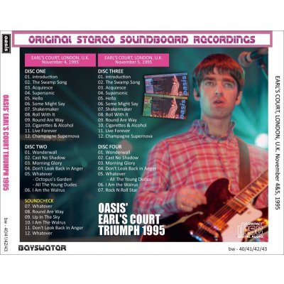 画像4: OASIS 1995 OASIS' EARL'S COURT TRIUMPH 4CD+DVD