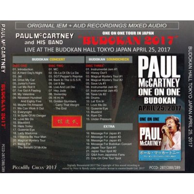 画像2: PAUL McCARTNEY / BUDOKAN 2017 【3CD】