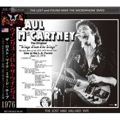 画像1: PAUL McCARTNEY 1976 WINGS THE LOST MILLARD TAPE 2CD