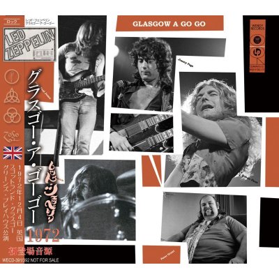 画像1: LED ZEPPELIN 1972 GLASGOW A GO GO 2CD