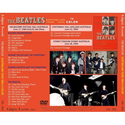 画像2: THE BEATLES AUSTRALIAN TOUR 1964 in COLOR DVD
