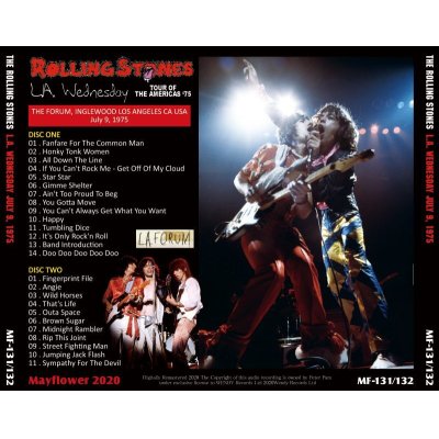 画像2: THE ROLLING STONES 1975 L.A. WEDNESDAY 2CD