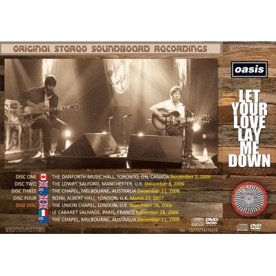 画像2: OASIS 2006 LET YOUR LOVE LAY ME DOWN 4CD+DVD