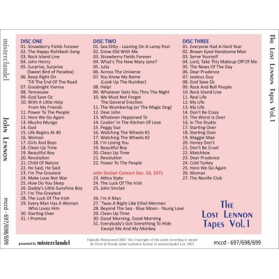 画像2: JOHN LENNON THE LOST LENNON TAPES VOL.1 3CD