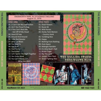 画像2: THE ROLLING STONES 1976 KNEBWORTH FAIR 2CD