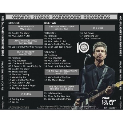 画像2: NOEL GALLAGHER 2021 PAVE THE WAY FOR US 2CD