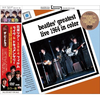 画像1: THE BEATLES GREATEST LIVE 1964 IN COLOR 2DVD