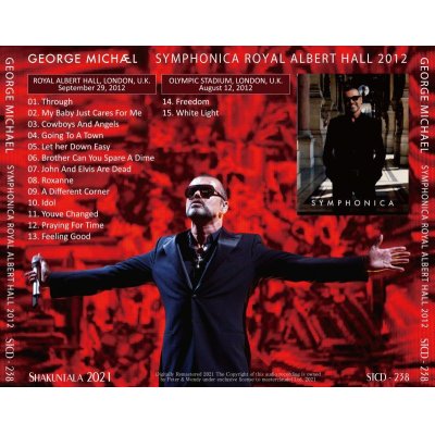 画像2: GEORGE MICHAEL 2012 SYMPHONICA ROYAL ALBERT HALL CD