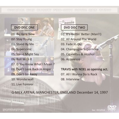 画像2: OASIS 1997 BAGLIM THE FILM 2DVD