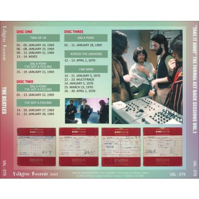 画像4: THE BEATLES "TAKE IT GLYN" THE FORMAL GET BACK SESSIONS VOL.1 5CD