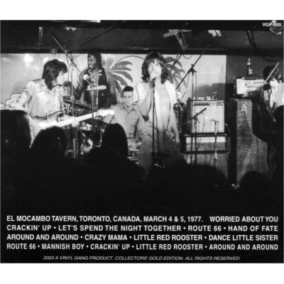 画像2: VGP-005 THE ROLLING STONES / LIVE AT EL MOCAMBO CLUB 1977