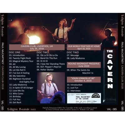 画像2: PAUL McCARTNEY 2018 CAVERN CLUB 2CD