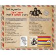 画像2: LED ZEPPELIN 1969 LOVE LETTER FROM CANADA 2CD (2)