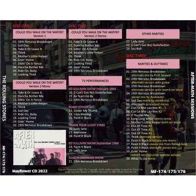 画像2: THE ROLLING STONES AFTERMATH SESSIONS 3CD