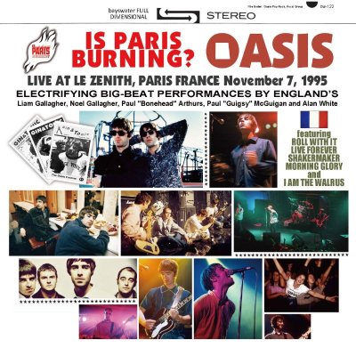 画像1: OASIS 1995 IS PARIS BURNING? CD