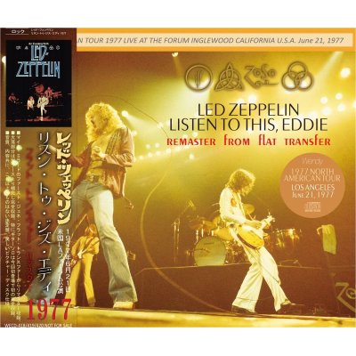 画像1: LED ZEPPELIN 1977 LISTEN TO THIS, EDDIE REMASTER FROM FLAT TRANSFER 3CD