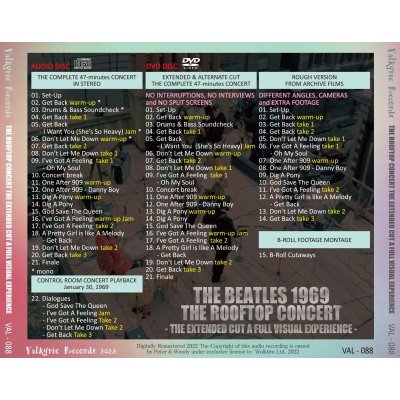 画像2: THE BEATLES 1969 THE ROOFTOP CONCERT THE EXTENDED CUT A FULL VISUAL EXPERIENCE CD+DVD