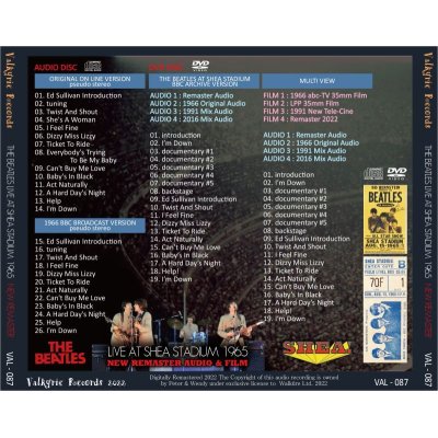 画像2: THE BEATLES 1965 LIVE AT SHEA STADIUM NEW REMASTER AUDIO & FILM CD+DVD