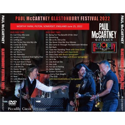 画像4: PAUL McCARTNEY 2022 GLASTONBURY FESTIVAL 3CD+2DVD