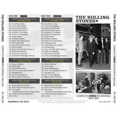 画像2: THE ROLLING STONES COMPLETE CHESS RECORDINGS 1964-1965 2CD