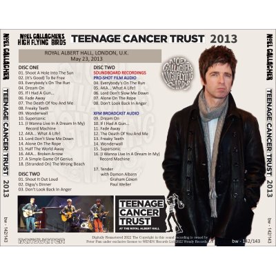 画像2: NOEL GALLAGHER 2013 TEENAGE CANCER TRUST 2CD