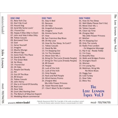 画像2: JOHN LENNON THE LOST LENNON TAPES VOL.3 3CD
