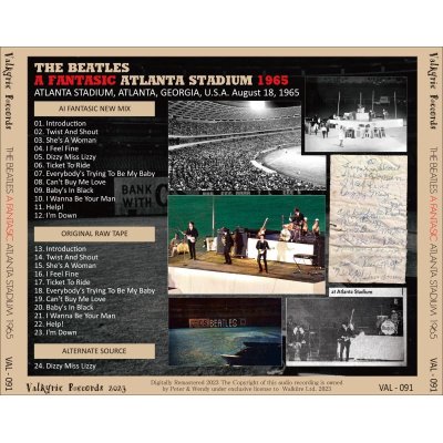 画像2: THE BEATLES 1965 A FANTASIC ATLANTA STADIUM CD